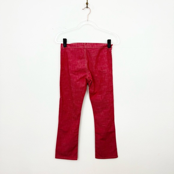 MISS SIXTY Vintage Y2K Red Low Rise Capri Pants - Picture 5 of 7